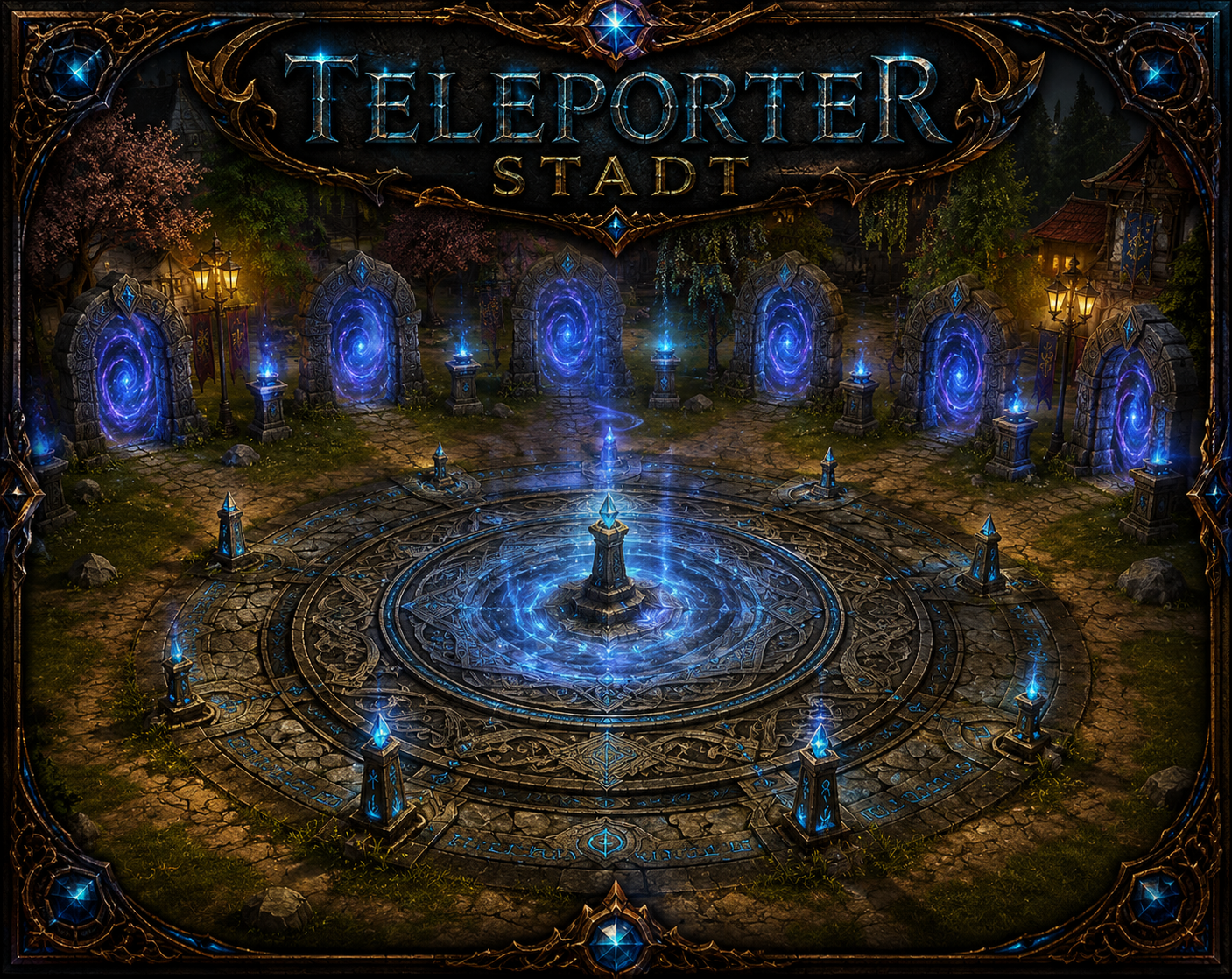 Teleporter Stadt